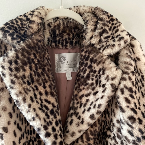 FAUX FUR CHEETAH COAT - Picture 2 of 4